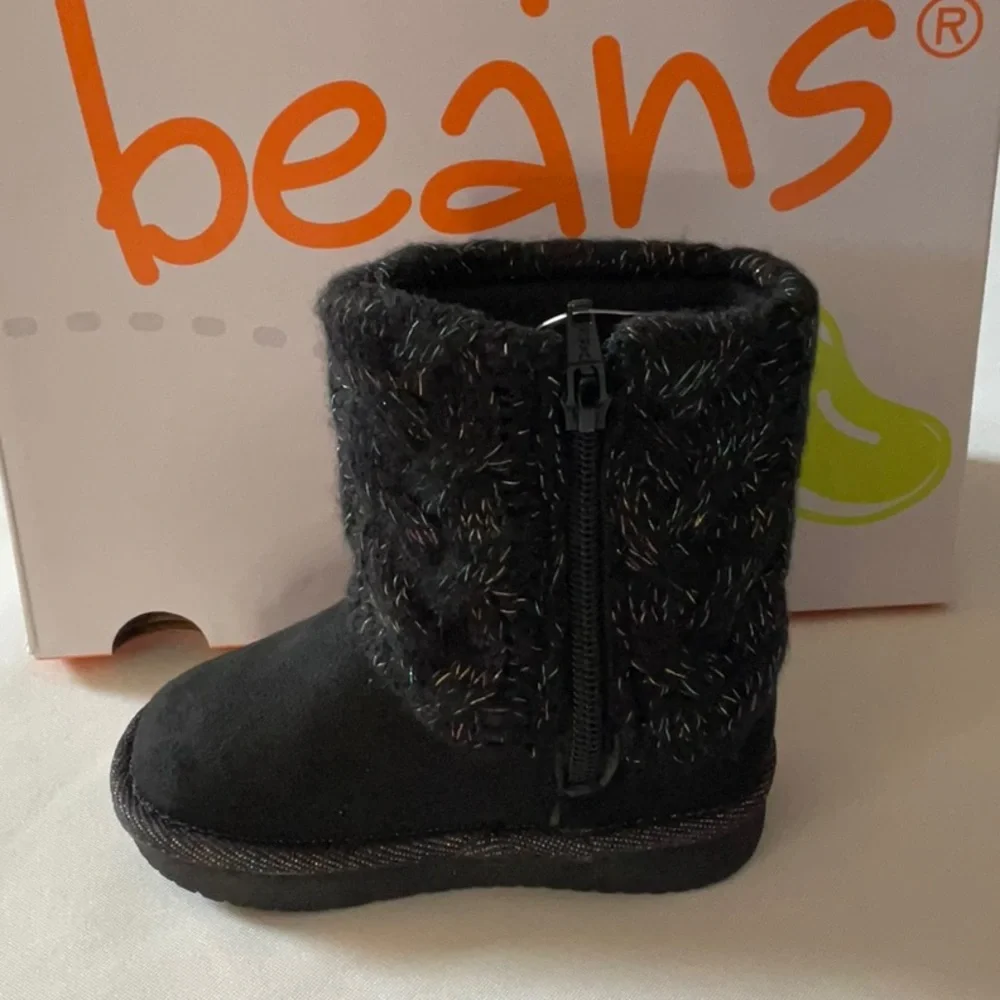 Jumping beans reaggan toddlers Girls‎ winter boots black size 5T